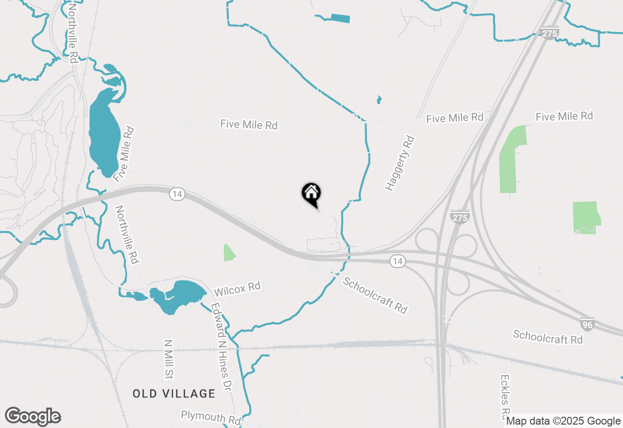 Map of 41108 Russet Lane, Plymouth, MI 48170