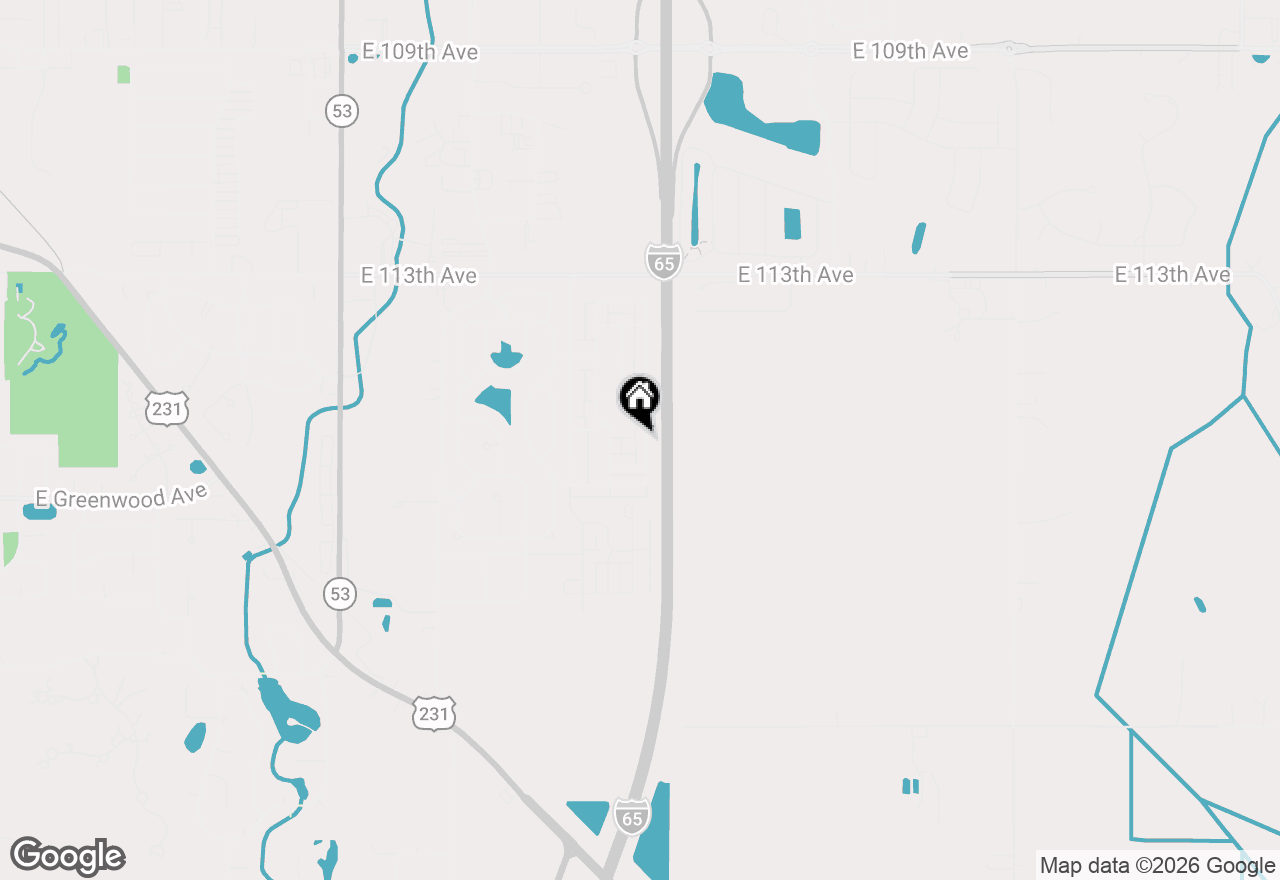 Map of 11564 Kentucky Street, Crown Point, IN 46307