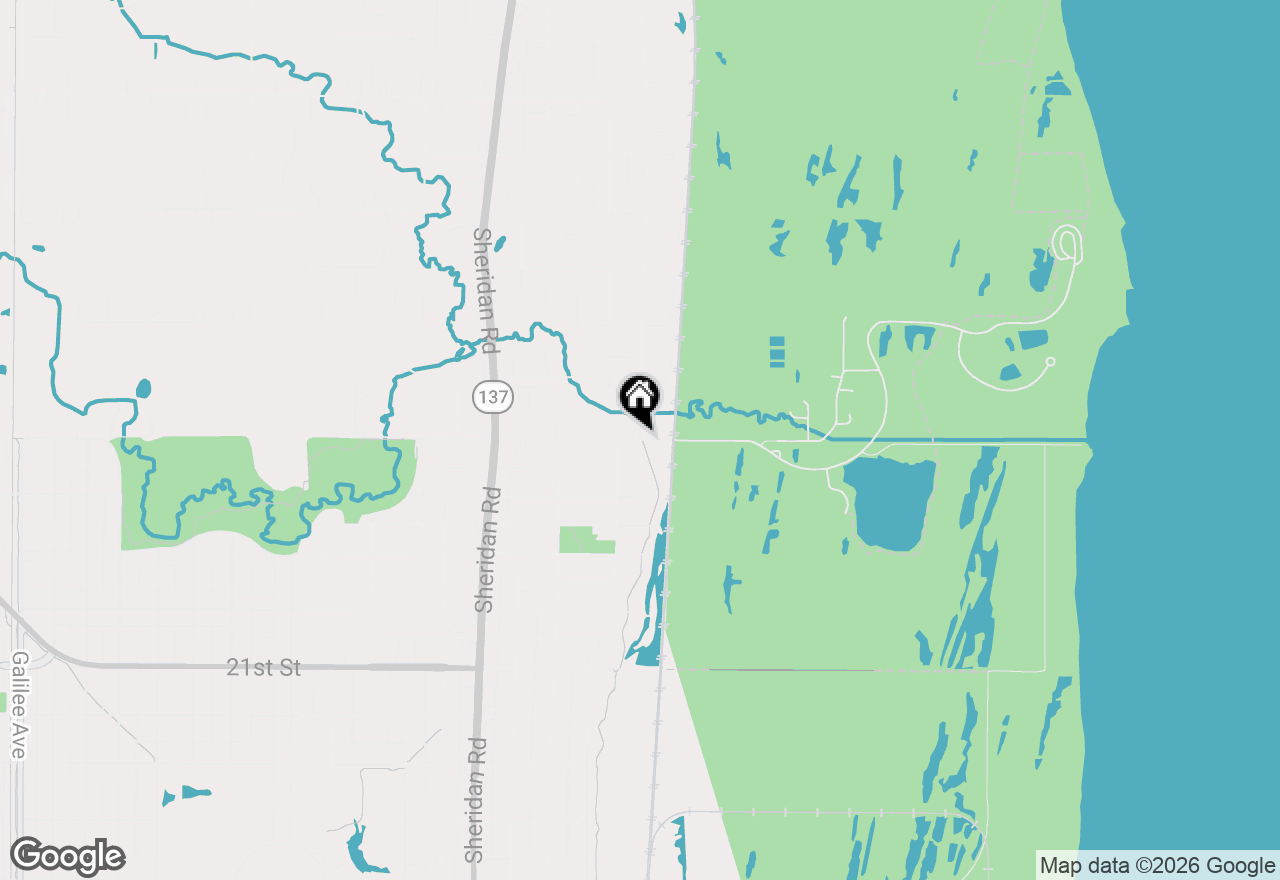 Map of 38840 N Park Avenue, Beach Park, IL 60099