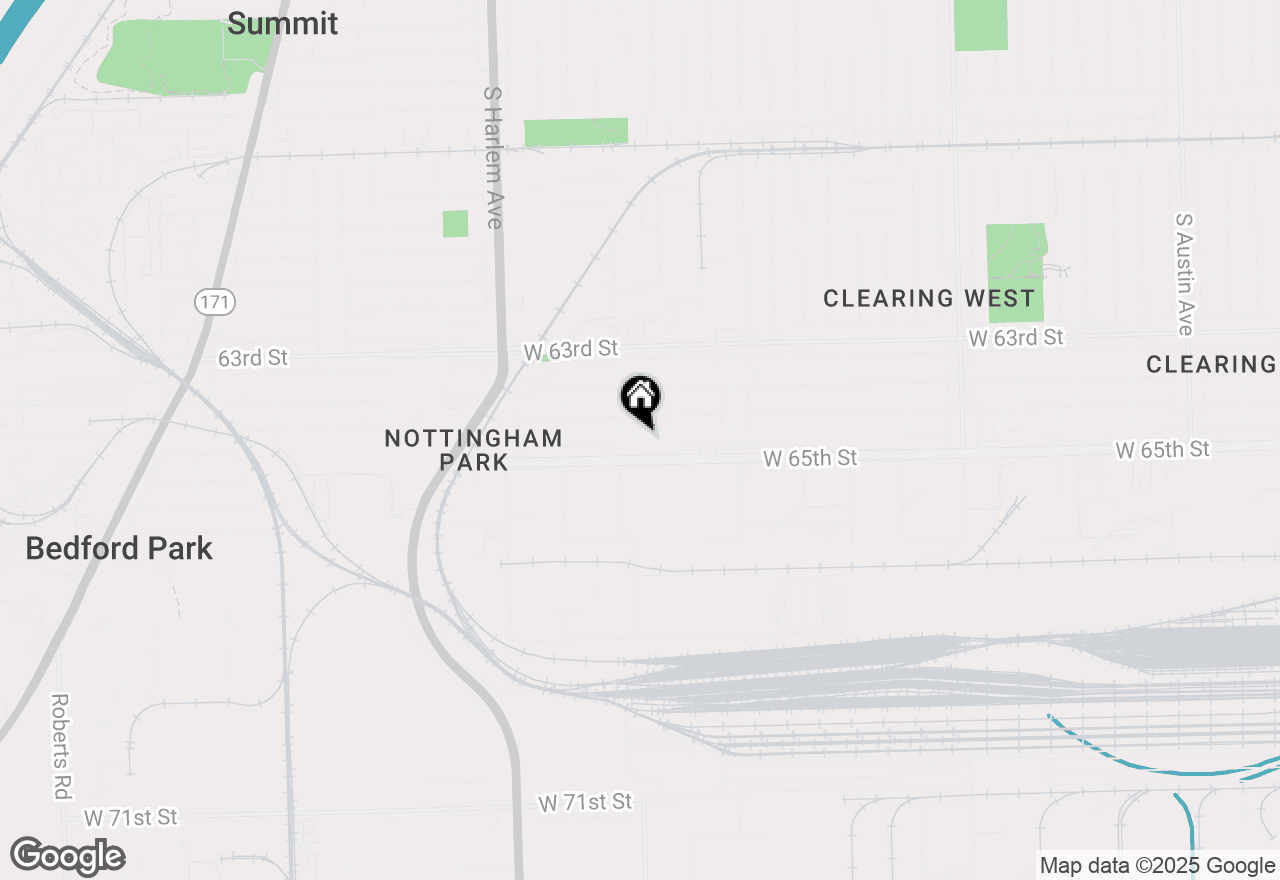 Map of 6937 W 64th Place #3, Chicago, IL 60638