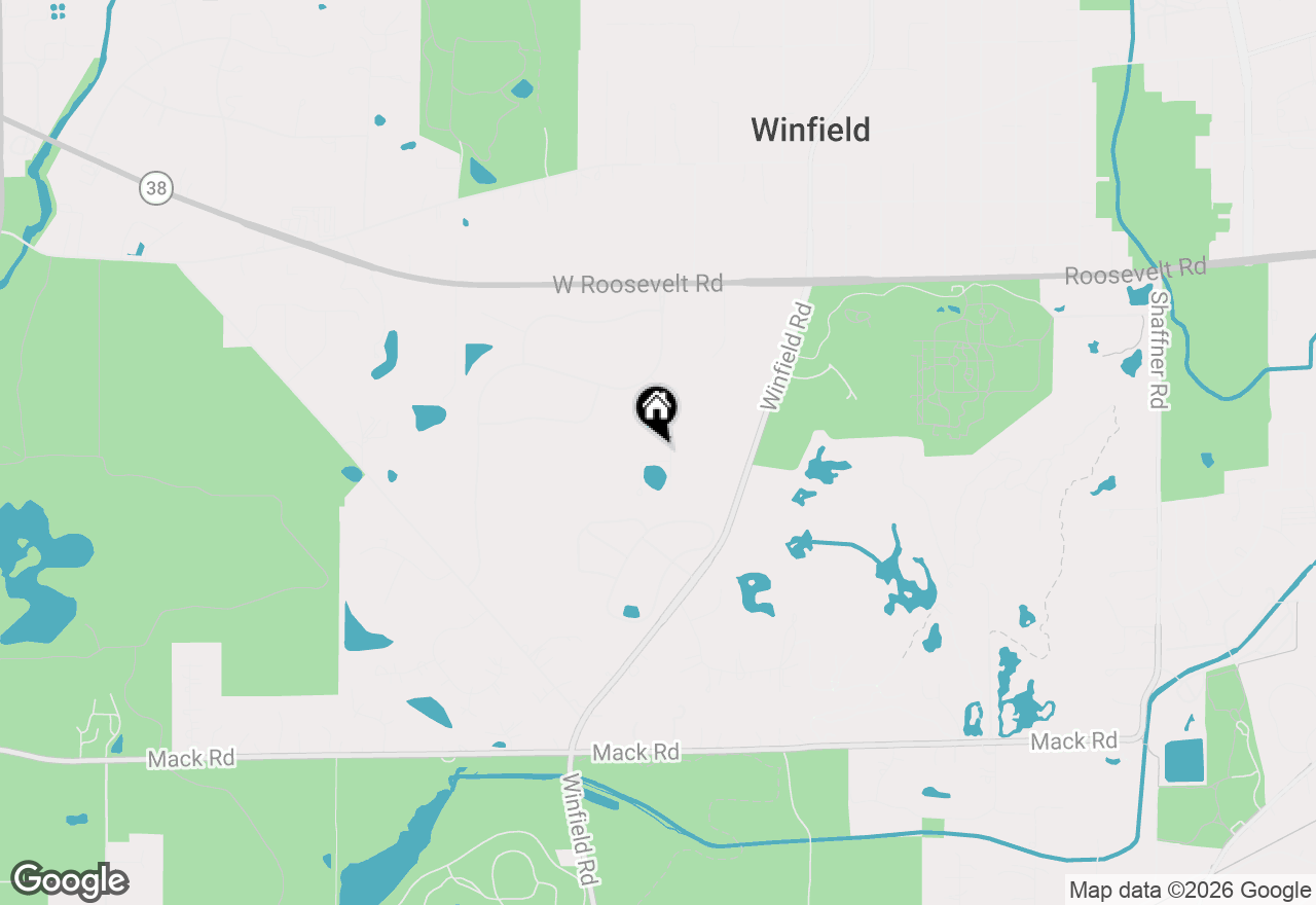 Map of 1S270 Saint Mihiel Drive, Winfield, IL 60190