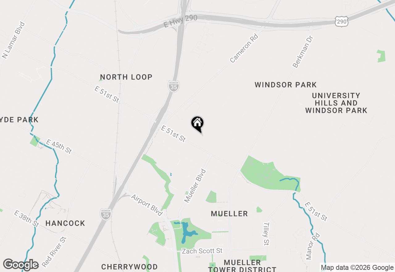 Map of 1313 E 52nd St #101, Austin, TX 78723