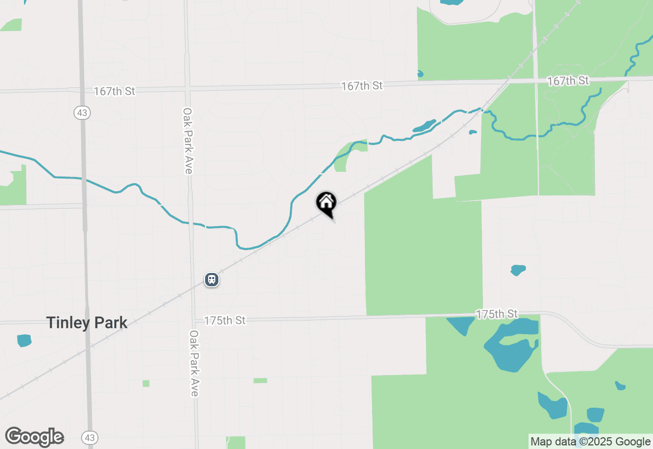 Map of 6219 Longford Lane, Tinley Park, IL 60477