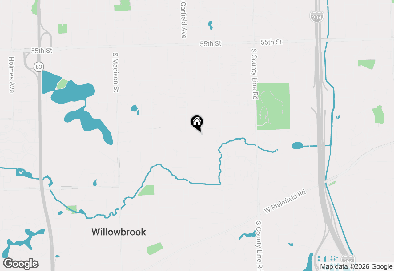 Map of 6024 Sedgley Court, Burr Ridge, IL 60527