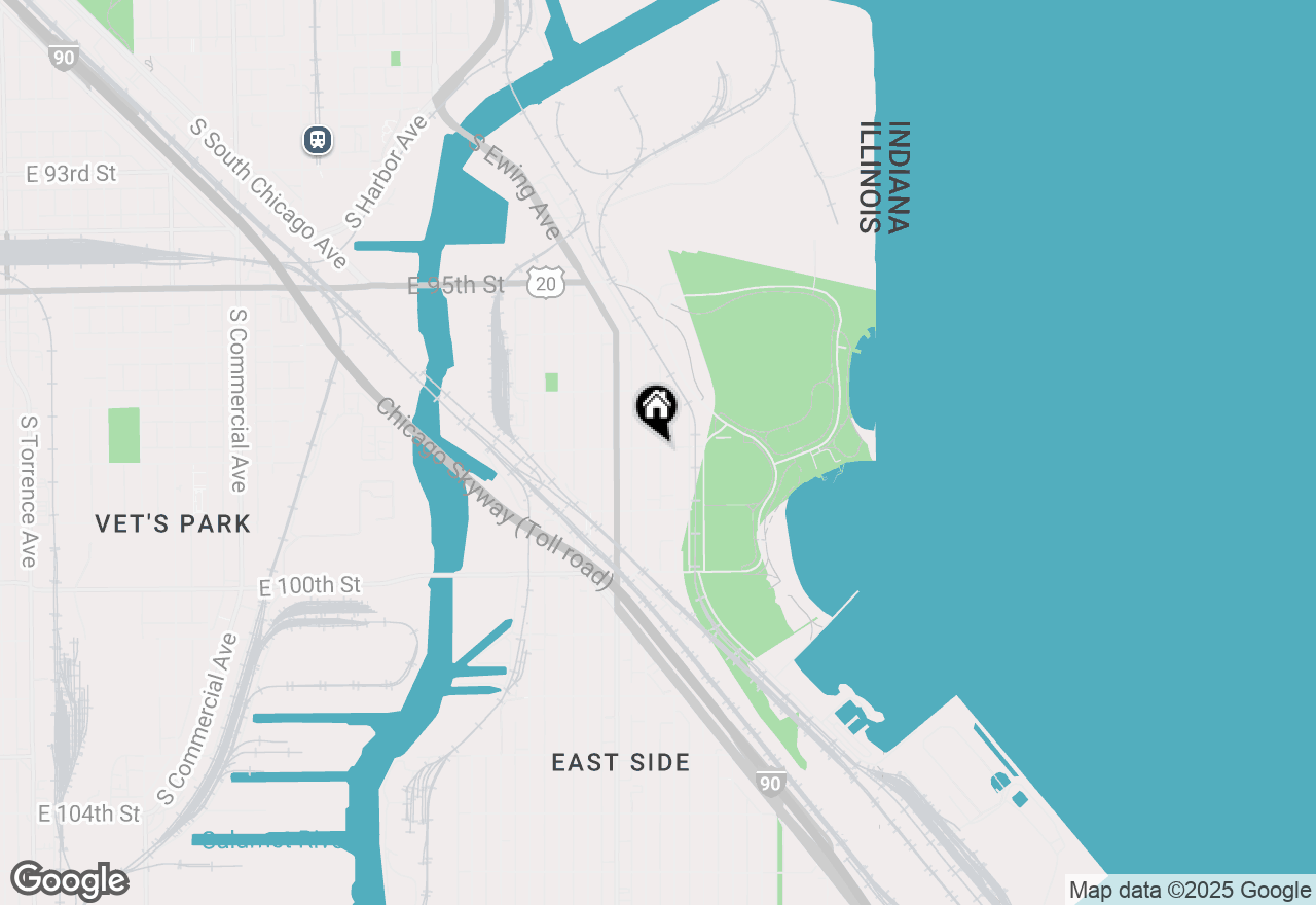 Map of 3711 E 98th Street #1, Chicago, IL 60617