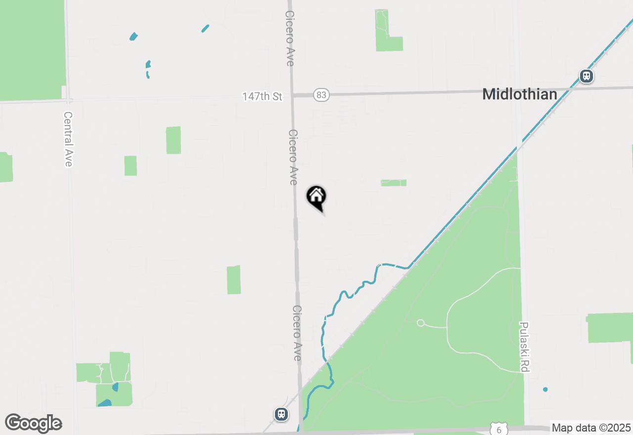 Map of 15108 Kilpatrick Avenue, Oak Forest, IL 60452