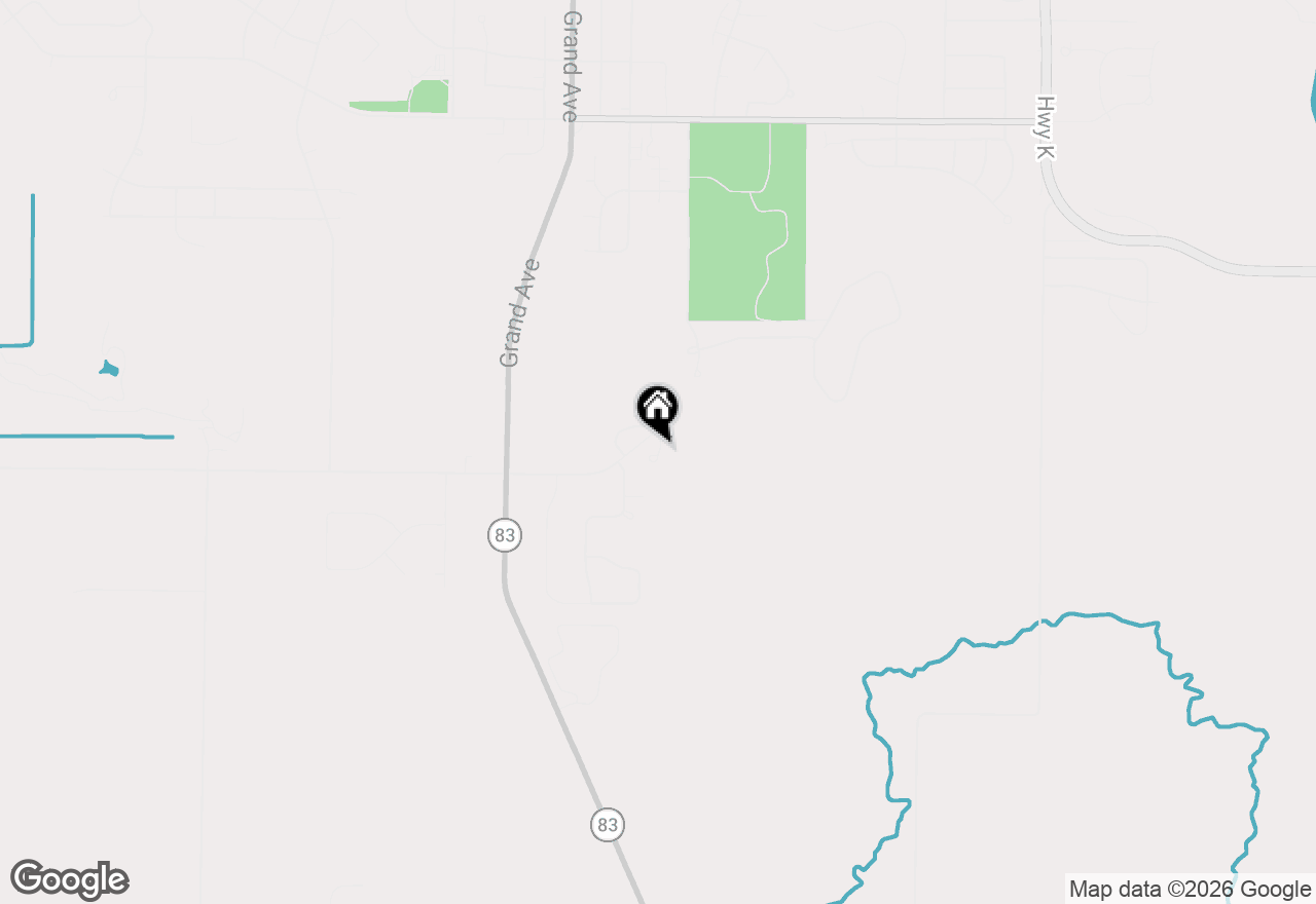 Map of 1358 Scenic Pointe Ct, Hartford, WI 53027