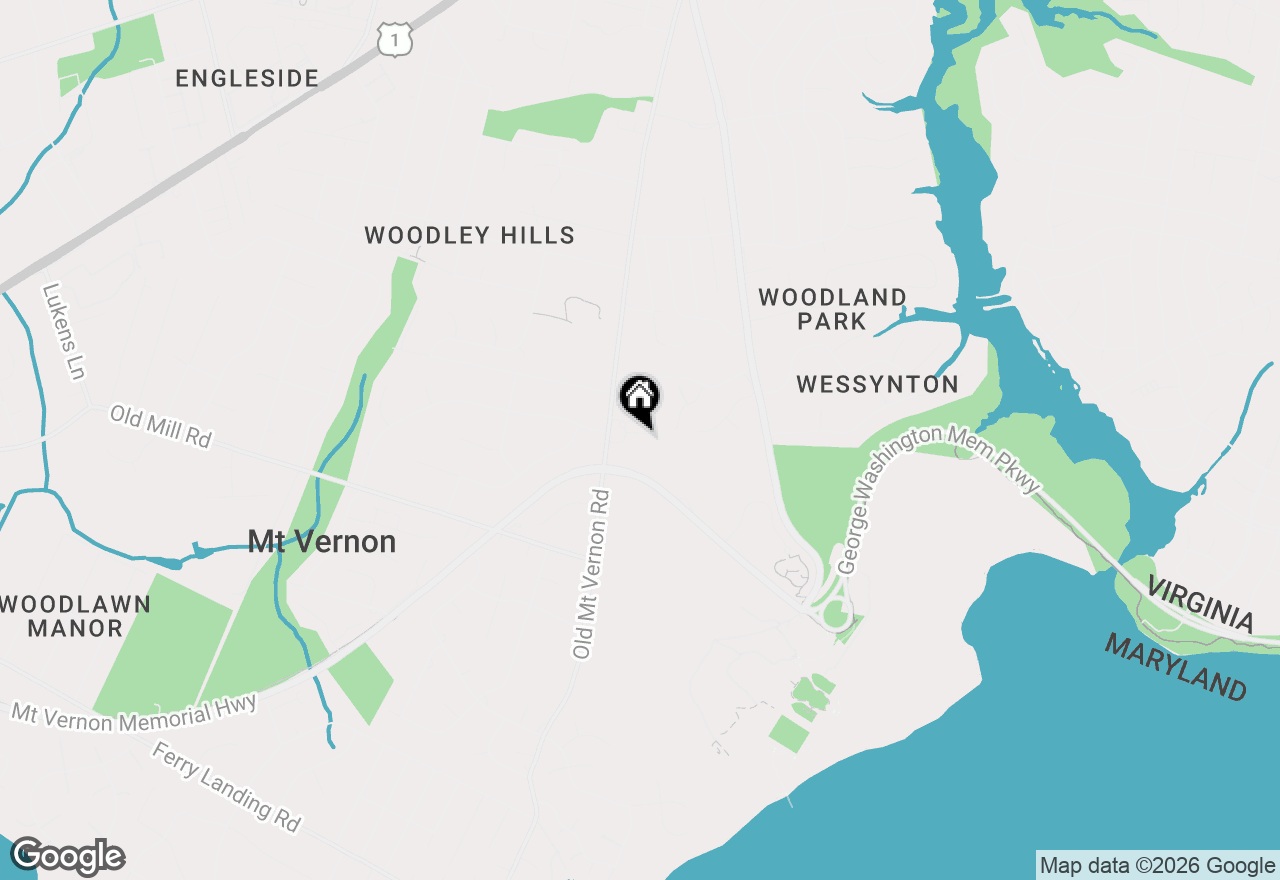 Map of 3602 South Place #2, Alexandria, VA 22309