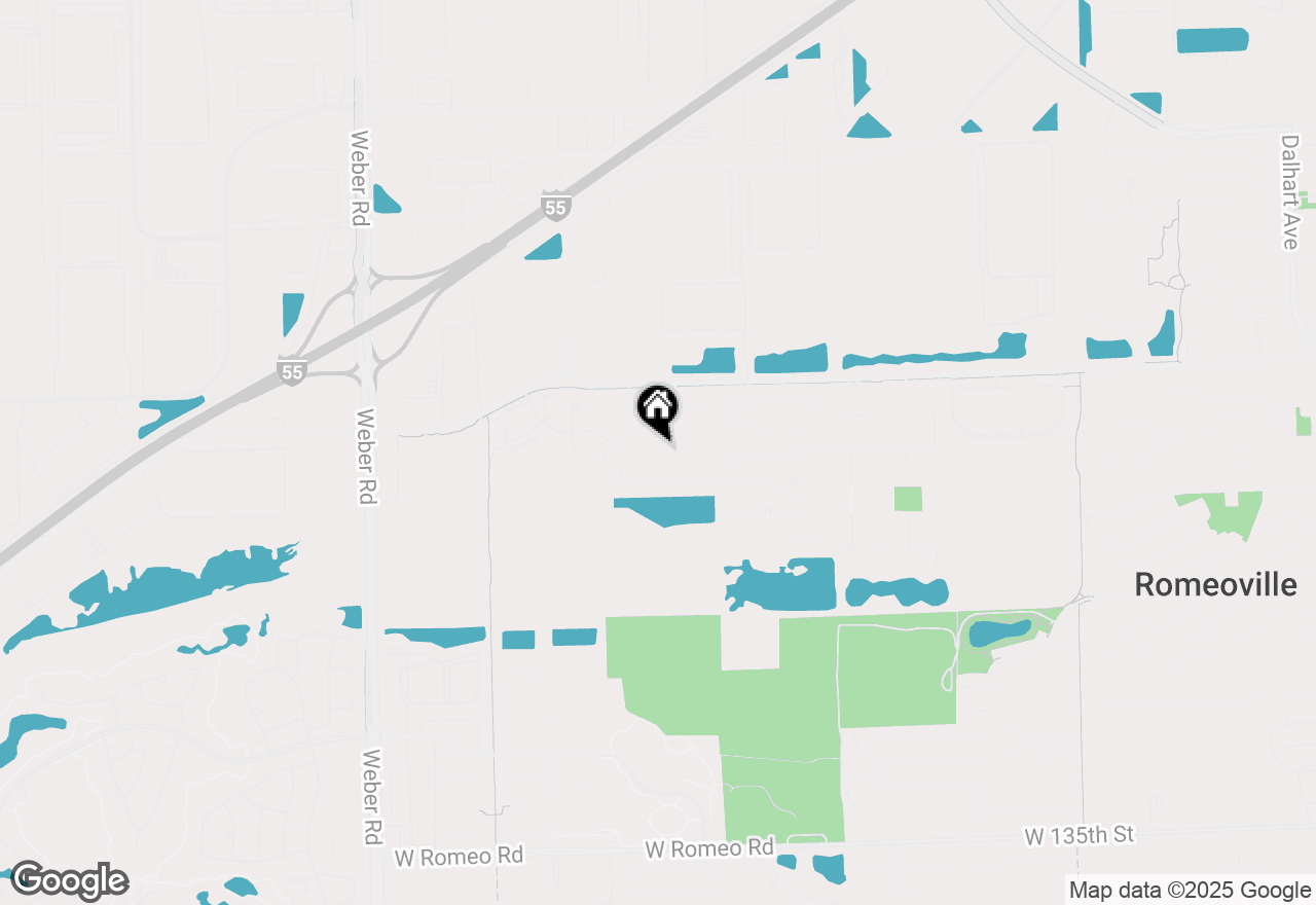 Map of 645 Berkley Drive, Romeoville, IL 60446