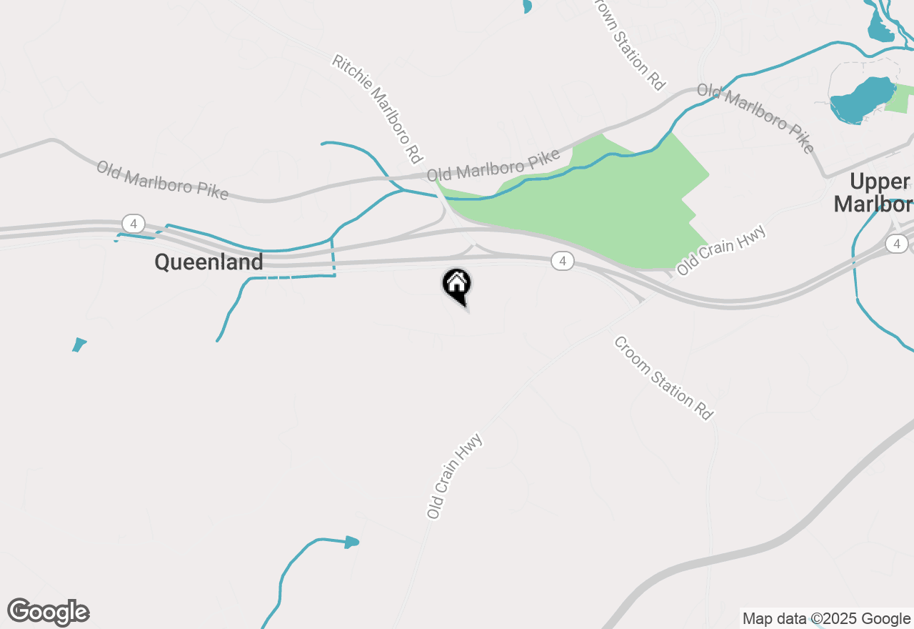 Map of 5802 Rocky Trail Way, Upper Marlboro, MD 20772