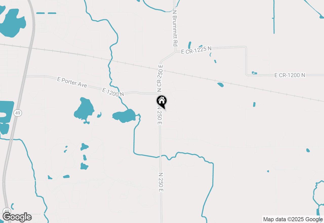 Map of 630 Sequoia Court, Chesterton, IN 46304