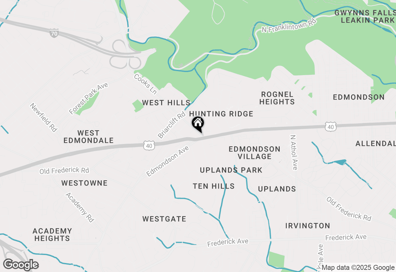 Map of 4900 Edmondson Avenue, Baltimore, MD 21229