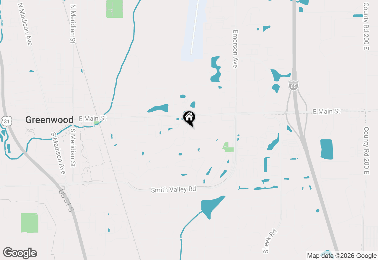 Map of 373 Exeter Court, Greenwood, IN 46143