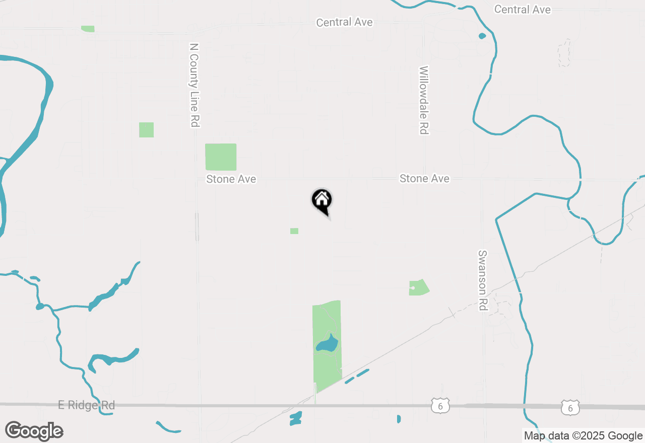 Map of 3093 May Street, Portage, IN 46368