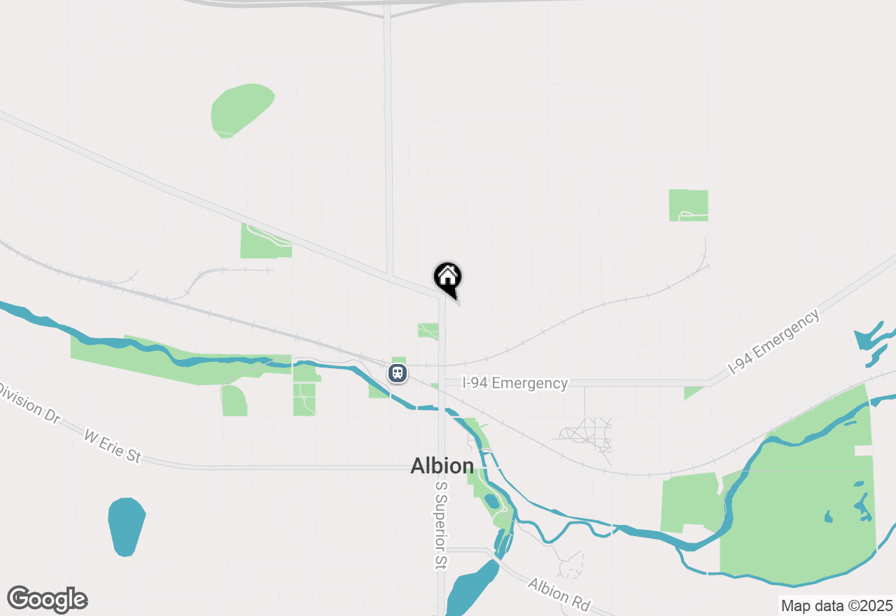 Map of 702 N Superior Street, Albion, MI 49224