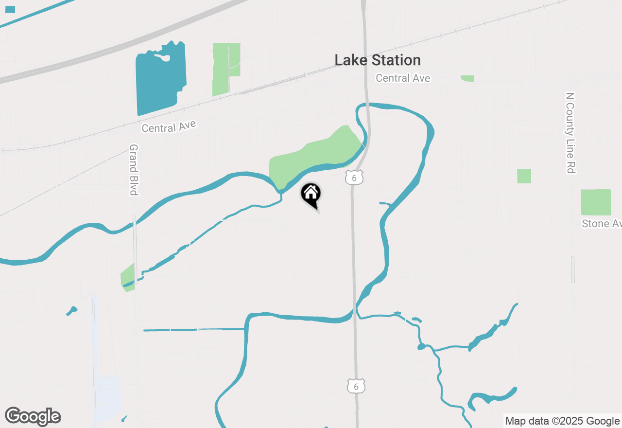 Map of 3125 Old Hobart Road, Lake Station, IN 46405