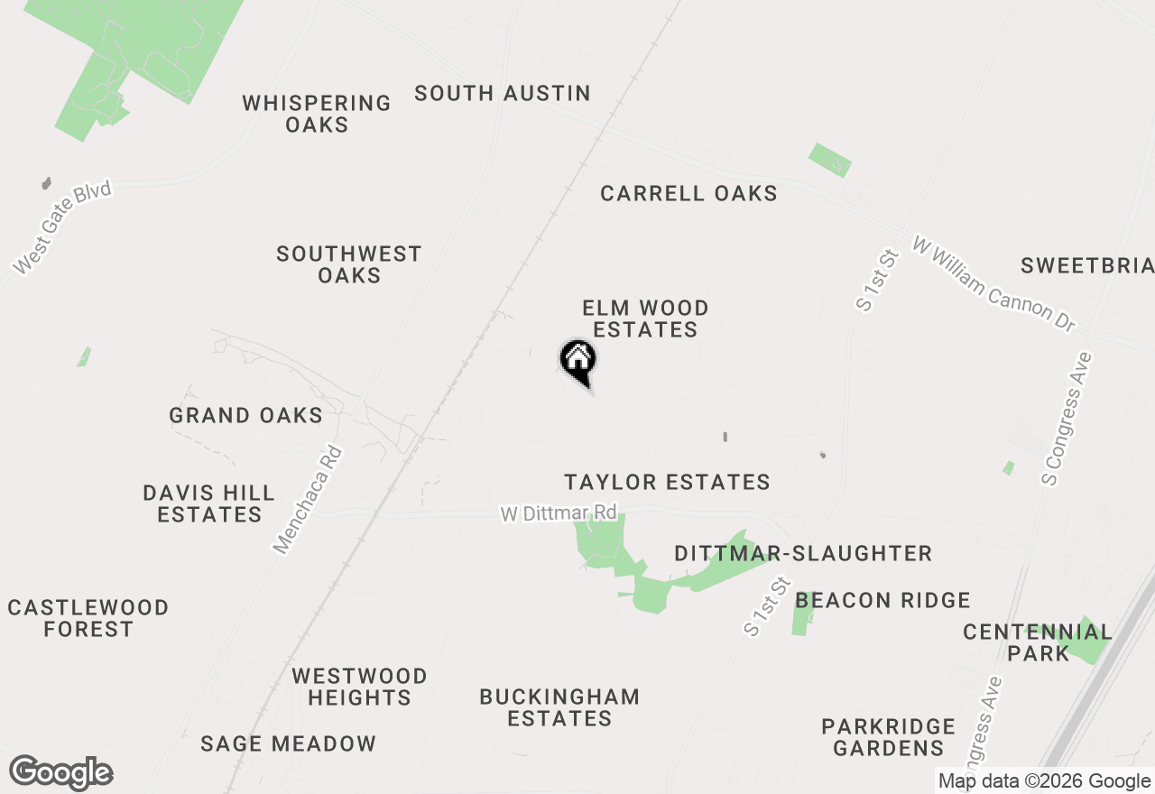 Map of 7702 Wynne Ln, Austin, TX 78745