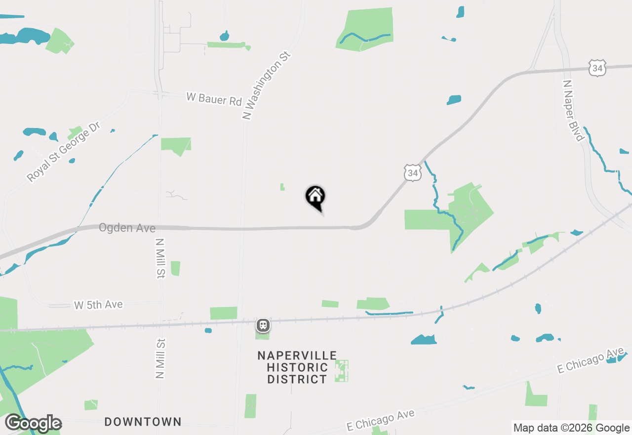 Map of 930 N Loomis Street, Naperville, IL 60563