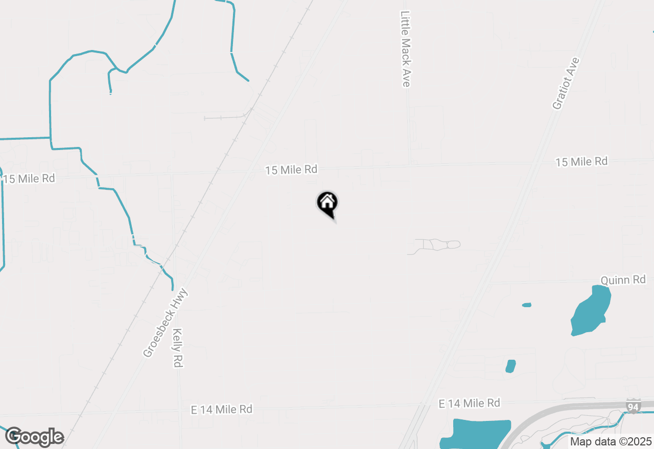 Map of 19843 Catalano Street, Clinton Township, MI 48035