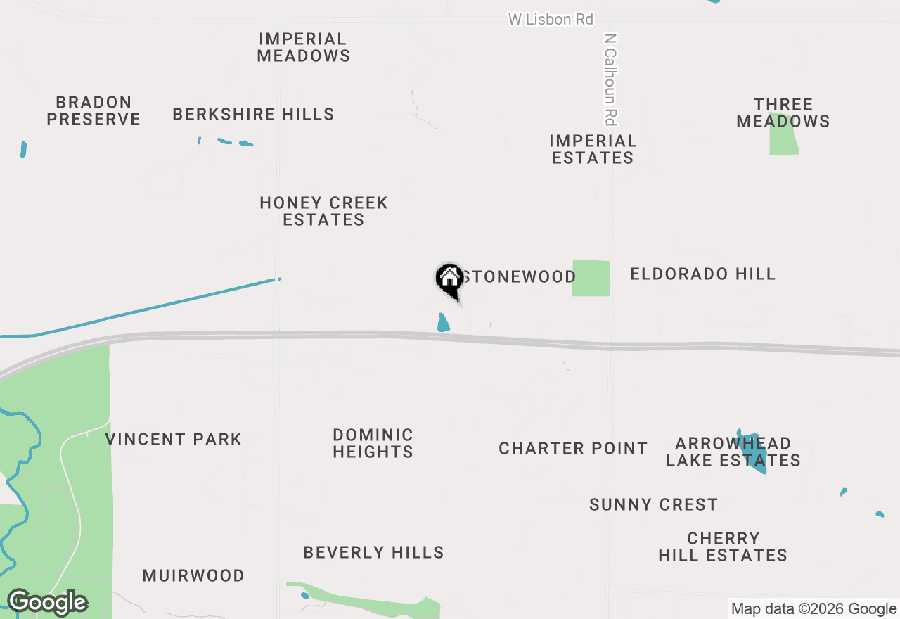 Map of 17955 Ashlea Dr #10, Brookfield, WI 53045