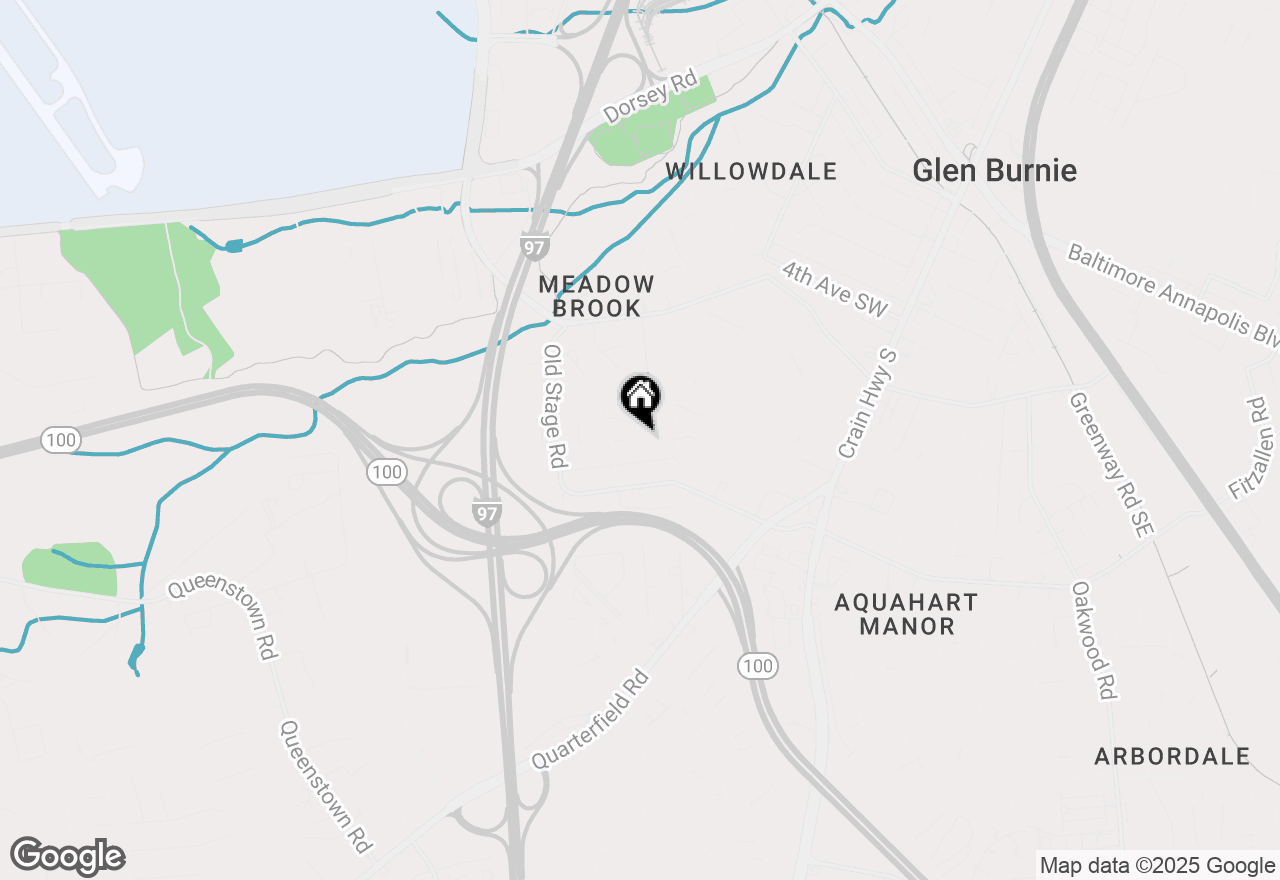 Map of 314 Washington Boulevard, Glen Burnie, MD 21061