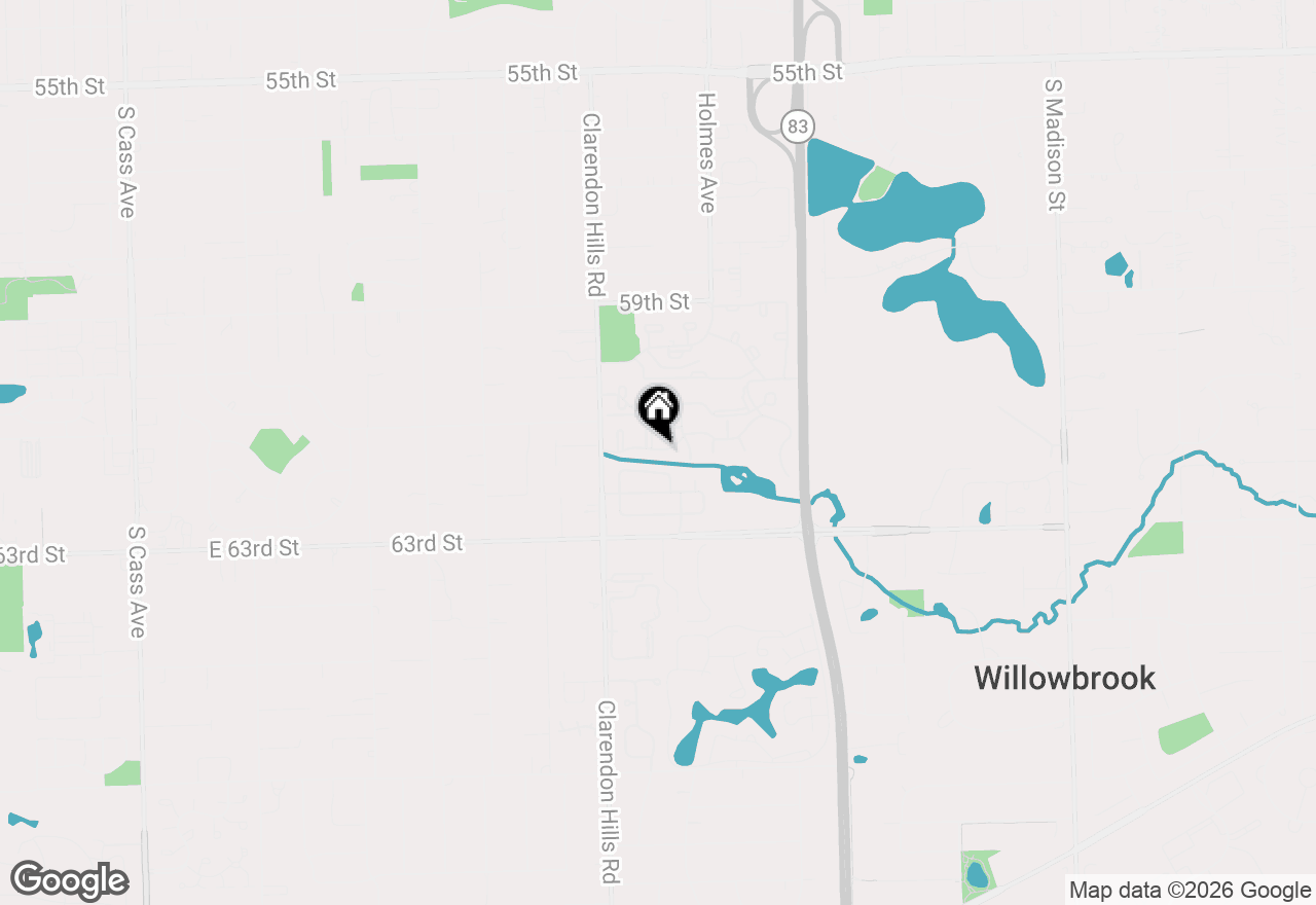 Map of 6169 Knoll Wood Road #203, Willowbrook, IL 60527