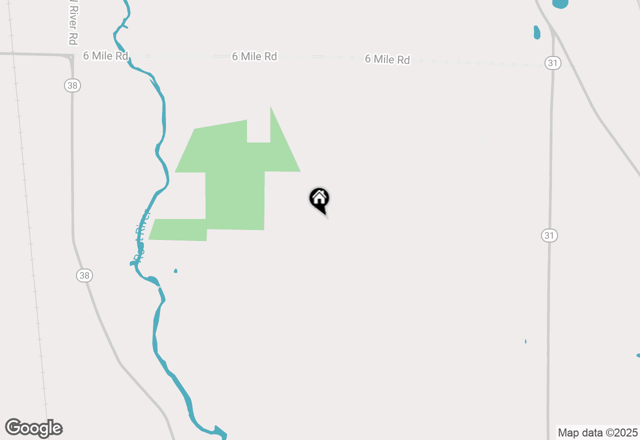 Map of 5832 5 Mile Rd, Racine, WI 53402