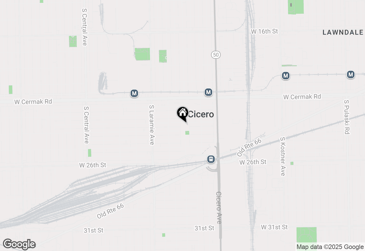 Map of 2332 S 50th Avenue, Cicero, IL 60804