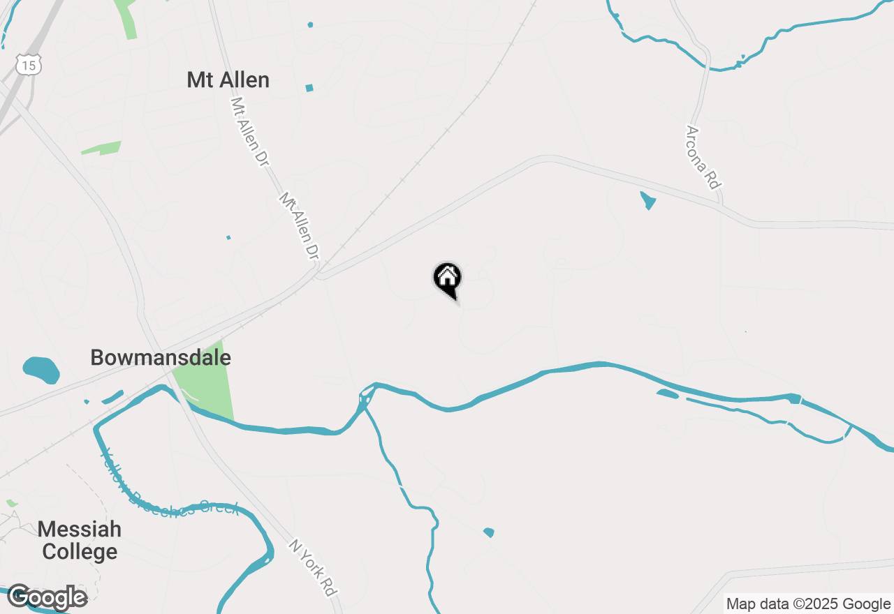 Map of 2740 Allen Glen Drive, Mechanicsburg, PA 17055