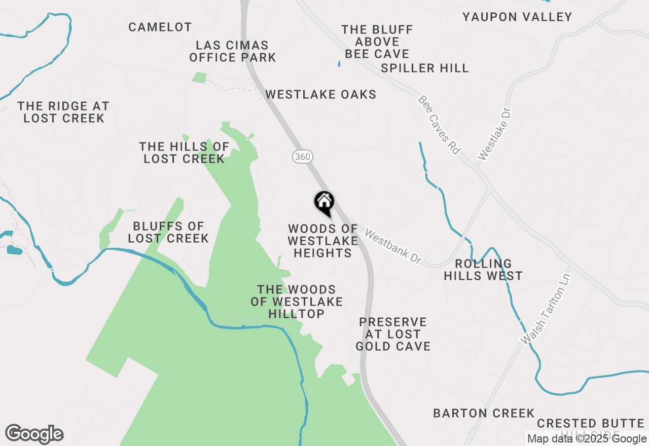Map of 1305 Shannon Oaks Trl, Austin, TX 78746