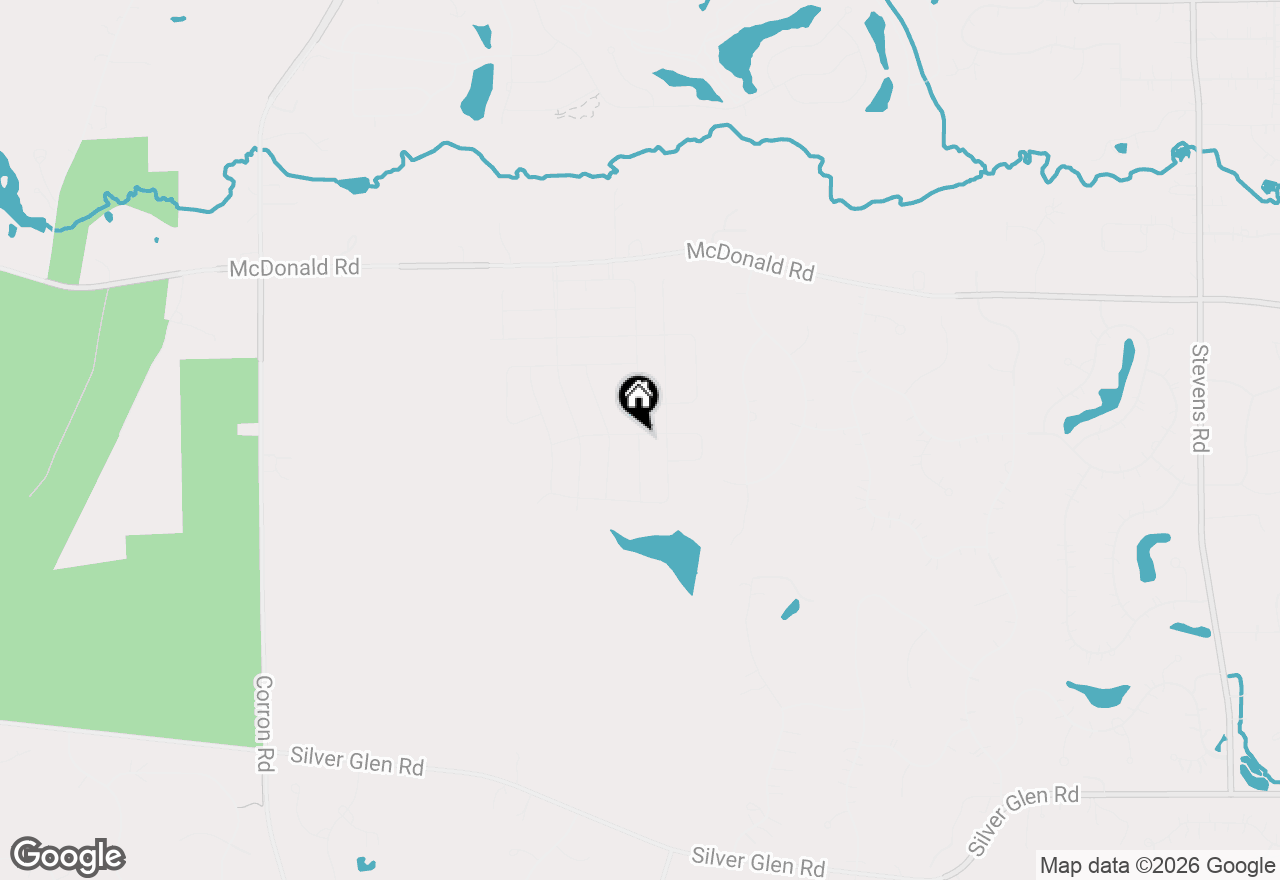 Map of 1845 Diamond Drive, Elgin, IL 60124