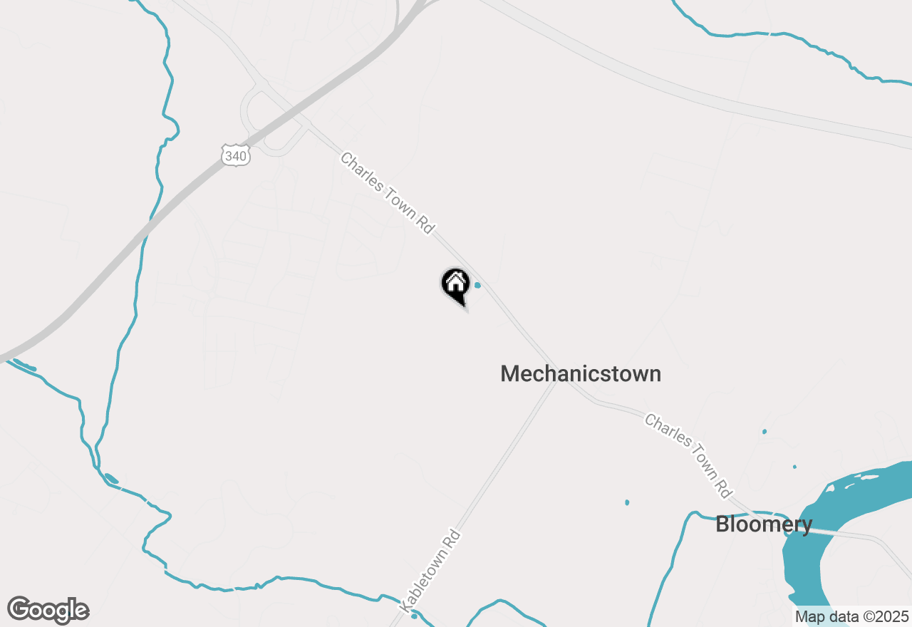 Map of 135 Aragon Drive, Charles Town, WV 25414