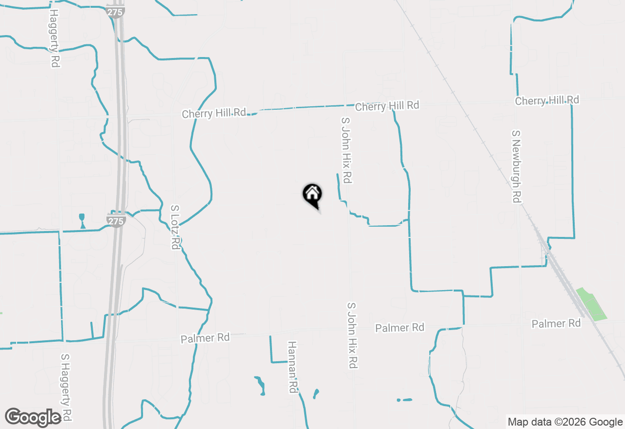 Map of 39288 Nottingham Street, Westland, MI 48186