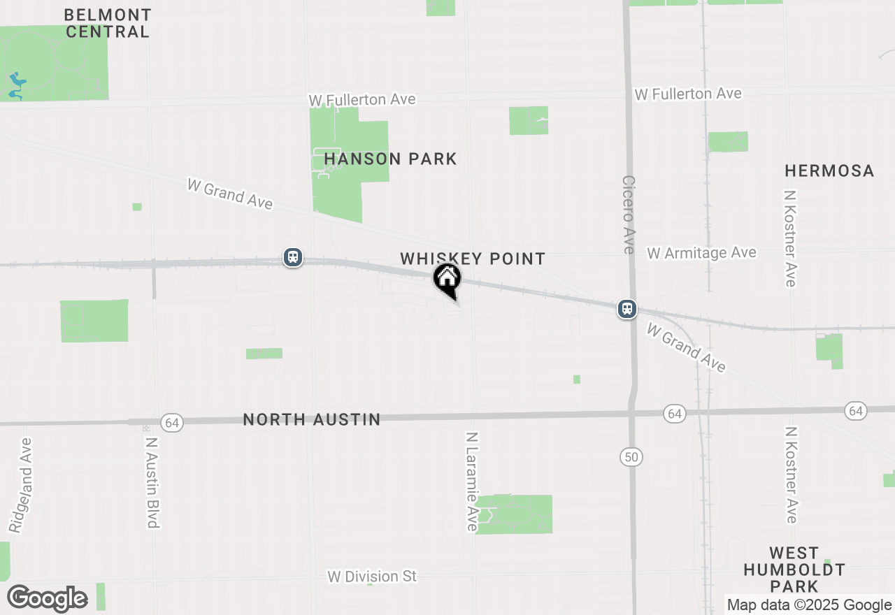 Map of 5247 W Galewood Avenue, Chicago, IL 60639