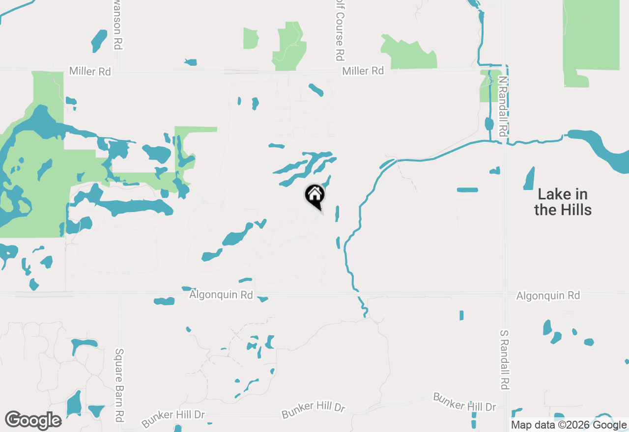 Map of 531 Vintage Drive, Lake In The Hills, IL 60156