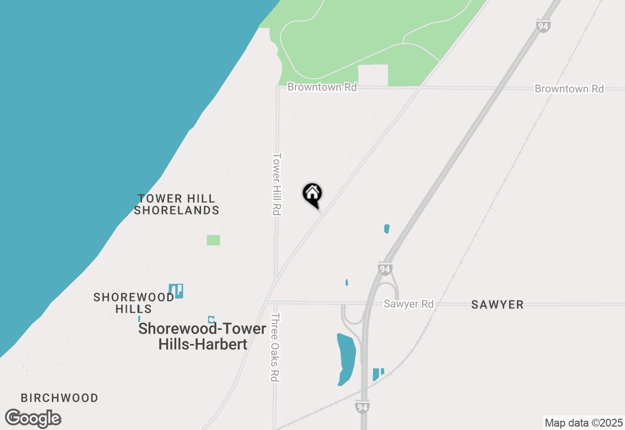 Map of 12588 Red Arrow Highway, Sawyer, MI 49125