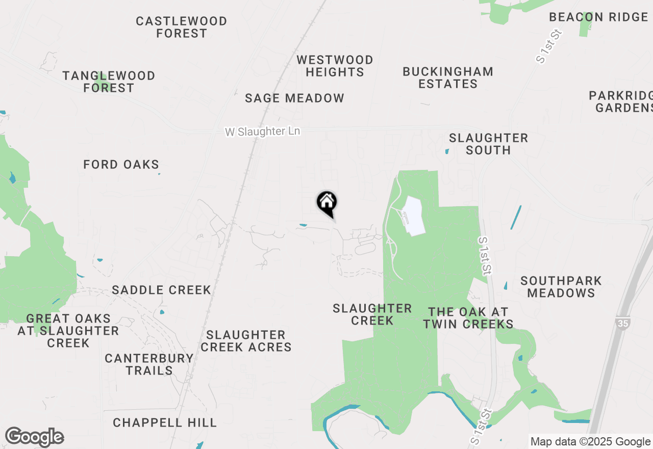 Map of 9705 Amberwick Pl, Austin, TX 78748