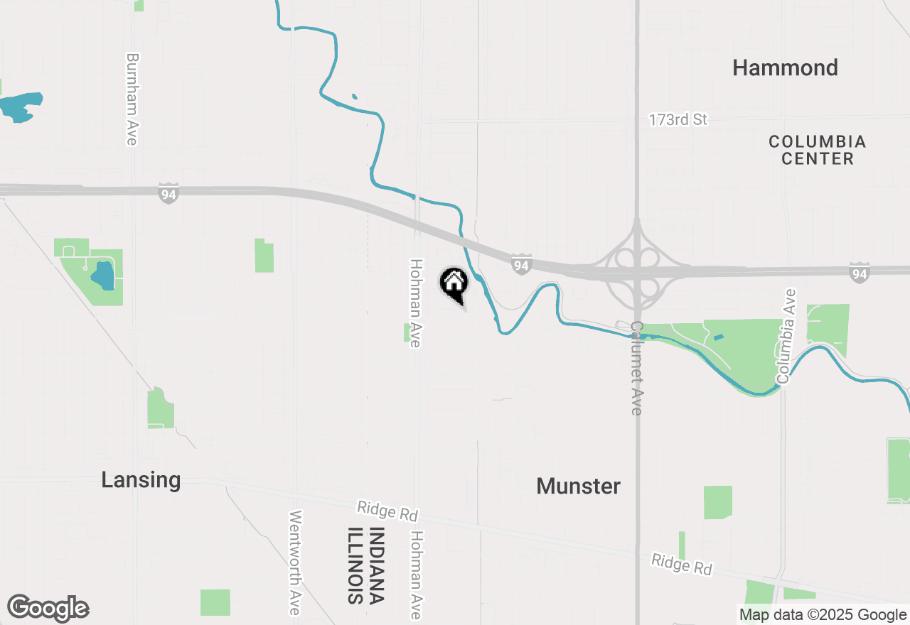 Map of 247 Fairbanks Place, Munster, IN 46321