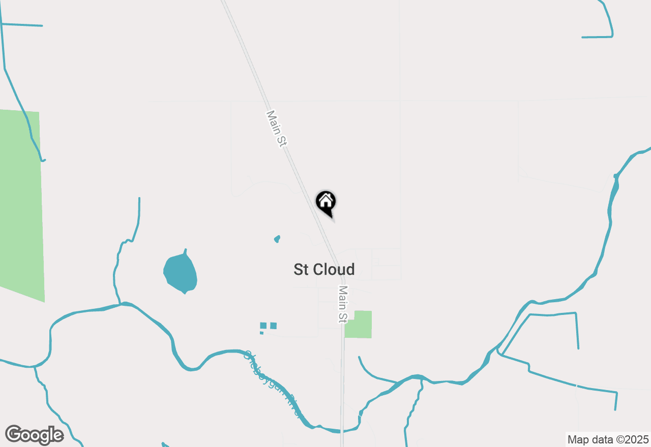 Map of 1521 Main St, St. Cloud, WI 53079