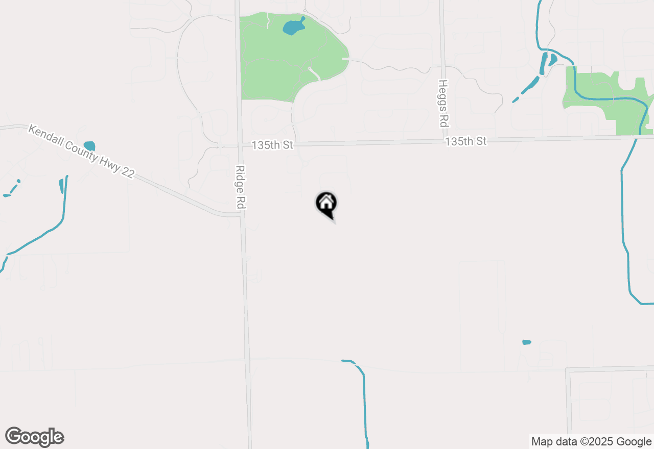 Map of 13744 S Palmetto Drive, Plainfield, IL 60544