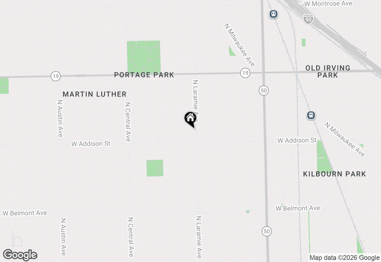 Map of 5218 W Patterson Avenue, Chicago, IL 60641