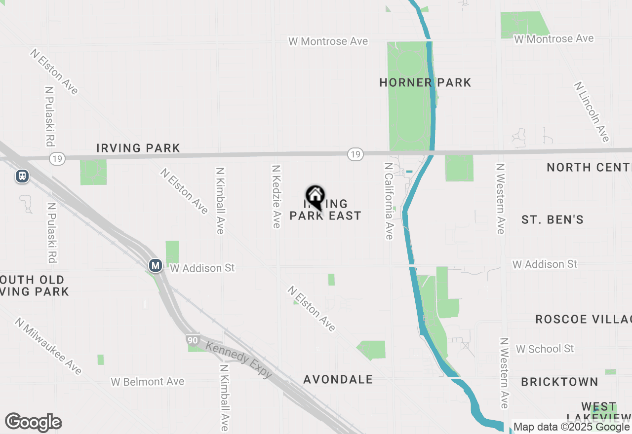 Map of 3744 N Whipple Street #2, Chicago, IL 60618