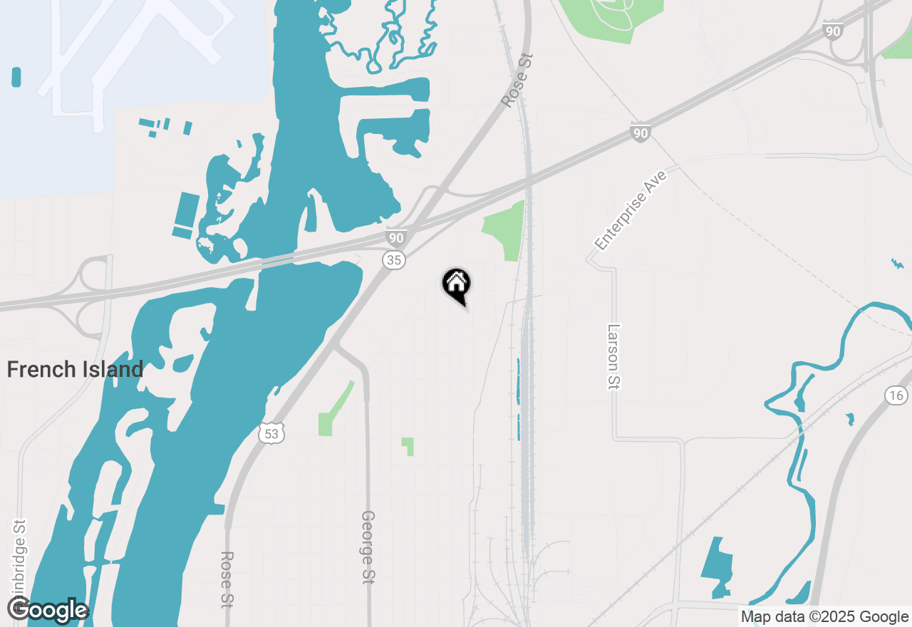 Map of 2710 Onalaska Ave, La Crosse, WI 54603