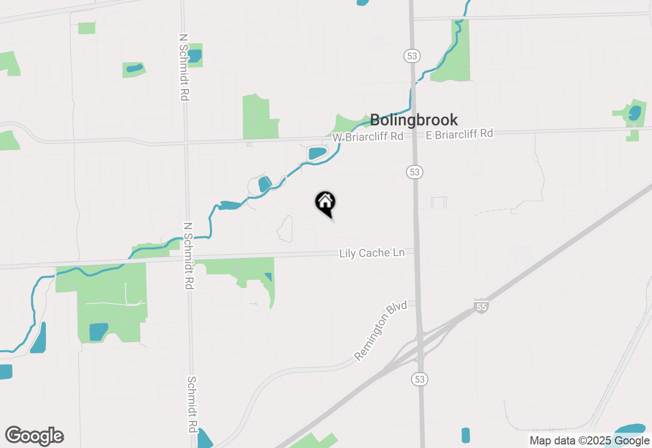Map of 11 Fernwood Drive #I, Bolingbrook, IL 60440