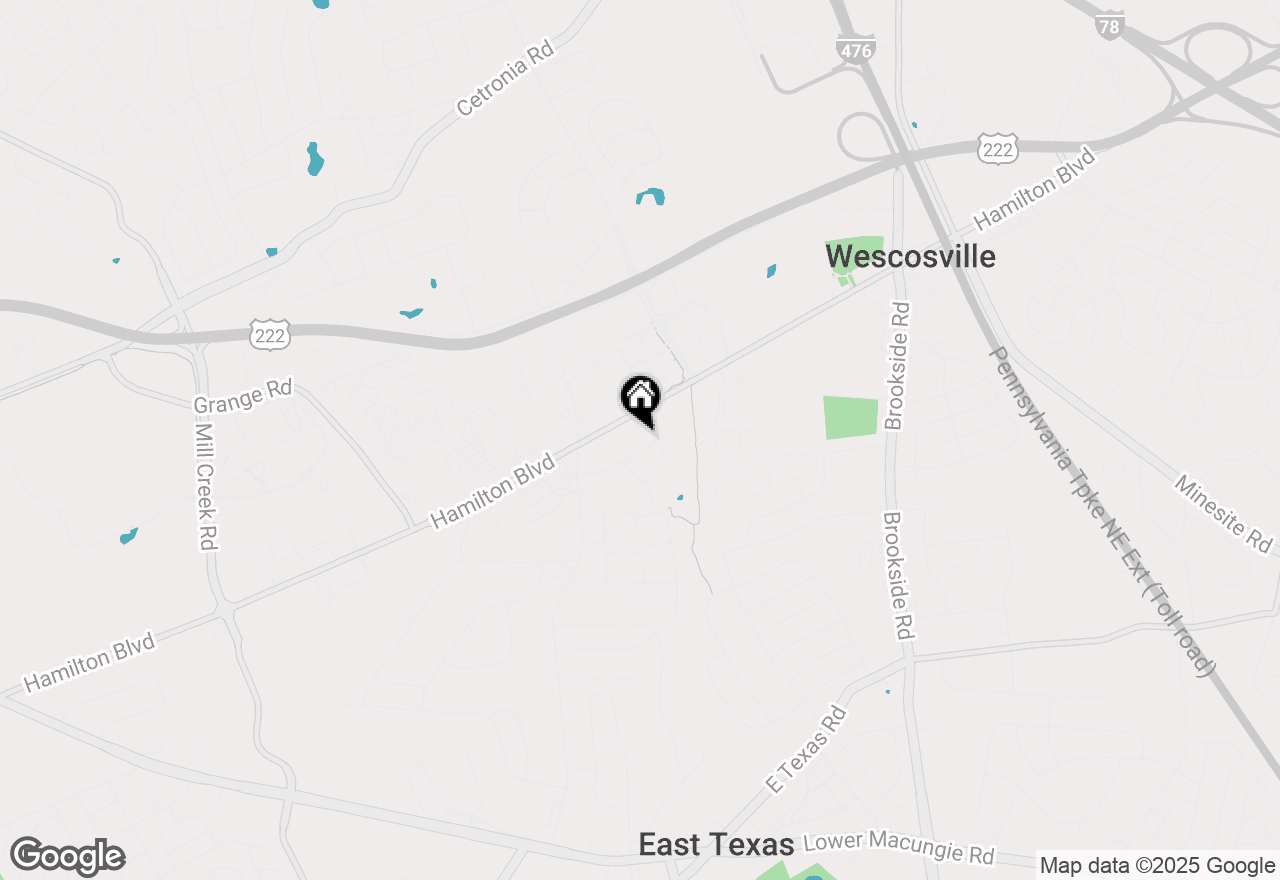 Map of 5551 Stonecroft Lane, Allentown, PA 18106