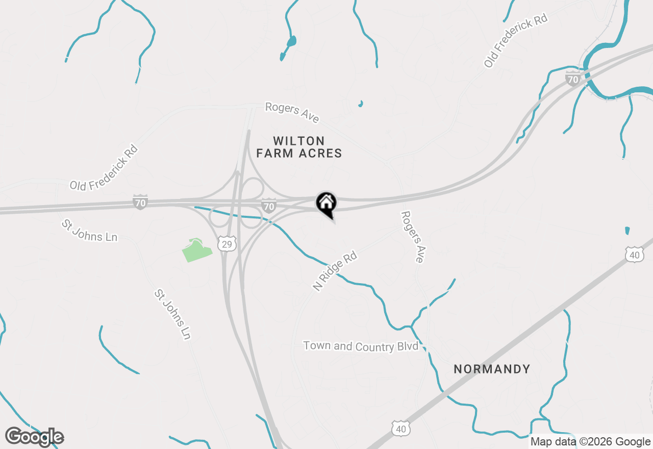 Map of 2520 Kensington Gardens #205, Ellicott City, MD 21043