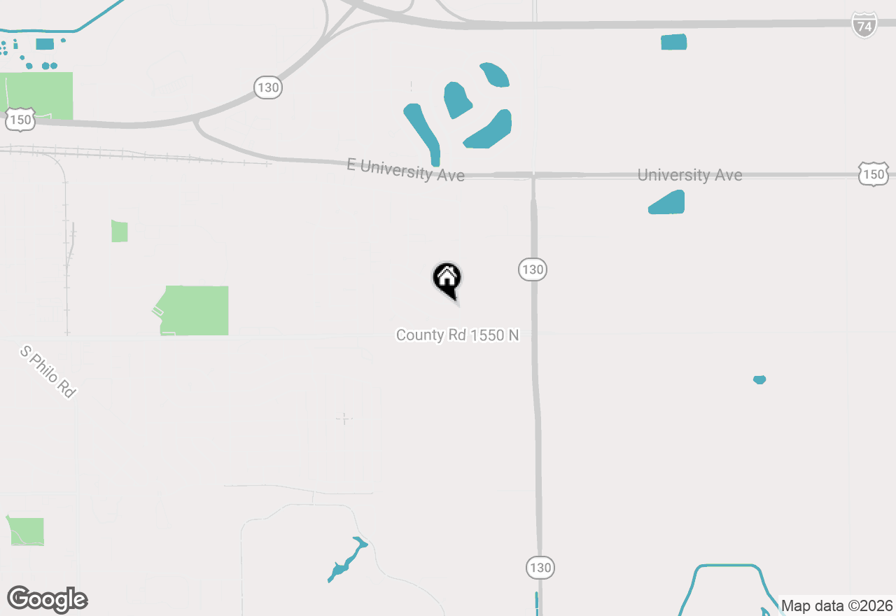 Map of 2803 E Illinois Street, Urbana, IL 61802