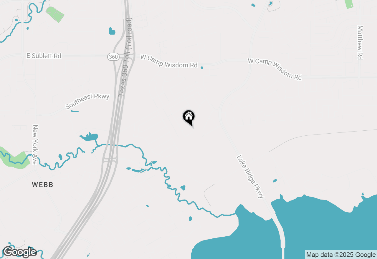 Map of 2779 Sunvalley Drive, Grand Prairie, TX 75052