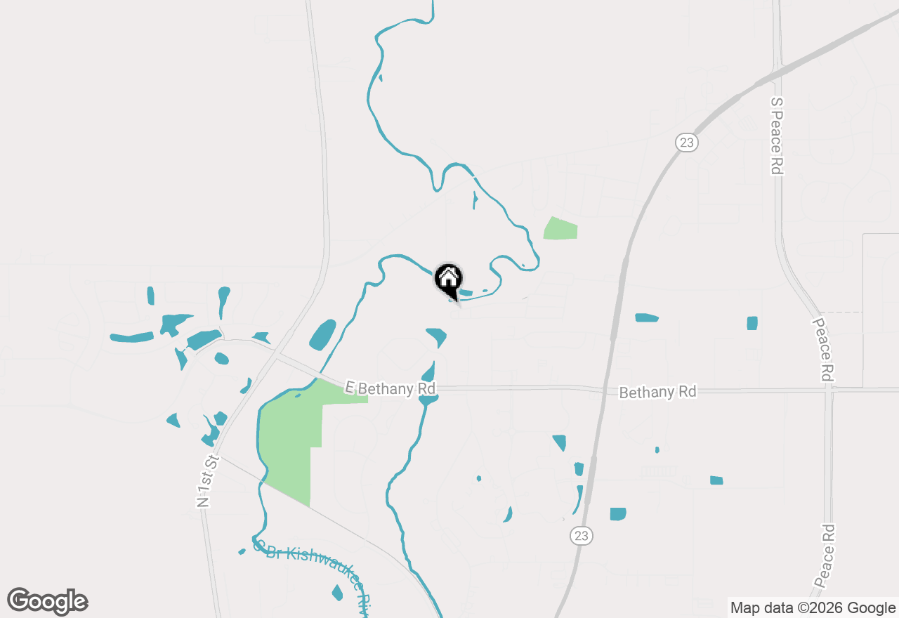 Map of 2639 Lilac Lane, Sycamore, IL 60178