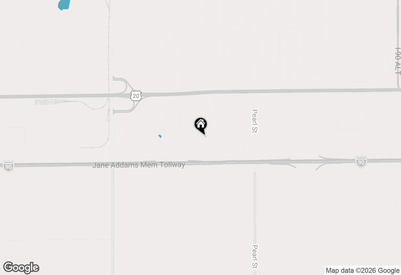 Map of 607 Park Avenue, Belvidere, IL 61008